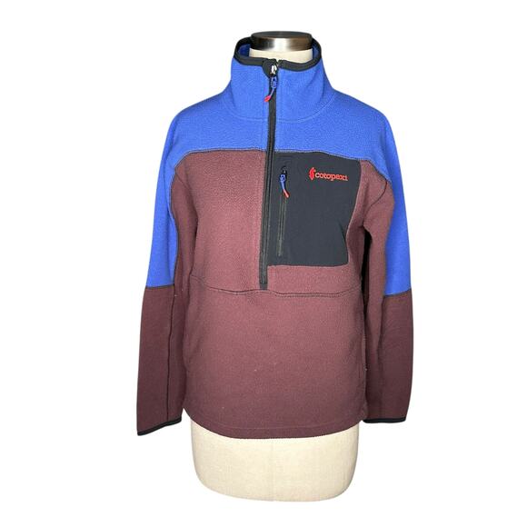 COTOPAXI Women's Abrazo Half Zip Fleece Jacket Women's Size Small Purple Blue - Picture 2 of 8